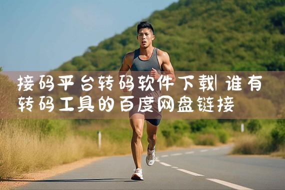 接码平台转码软件下载