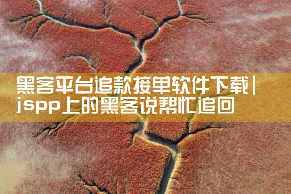 黑客平台追款接单软件下载